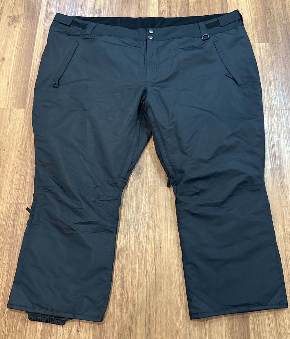 Snow Country Outerwear Snow Pants Size 5XL Black Ski Winter